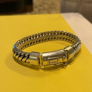 Kuzzio Sterling Silver Bracelet